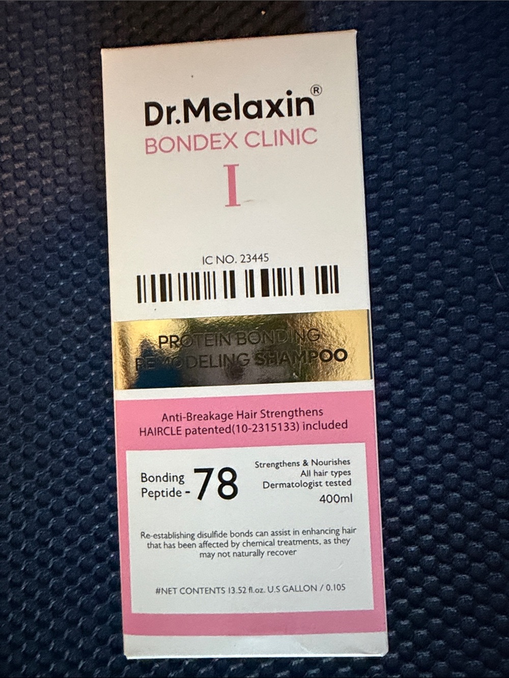 Dr Melaxin Bondex Clinic-protein bonding remodeling shampoo
